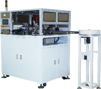 Automatic spring winding machine